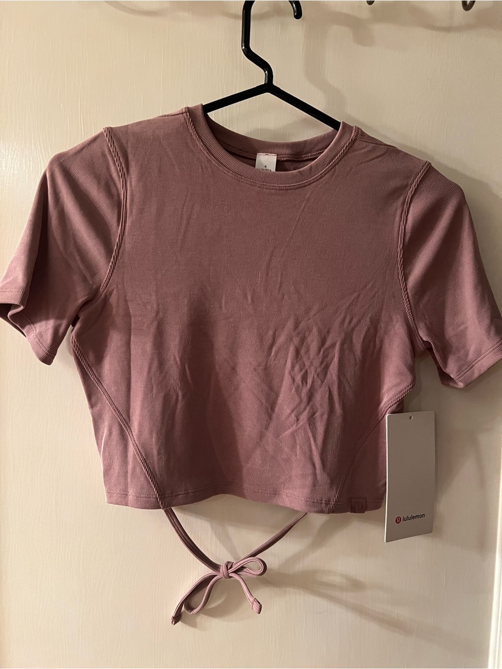 Lululemon Soft Ribbed Keyhole top